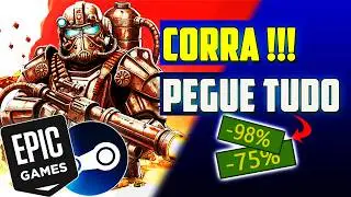 Jogos Gratis e SUPER PROMOÇÃO na Steam a preços históricos!