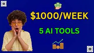 5 AI Tools Making Me $1000/Week Selling Digital Products.