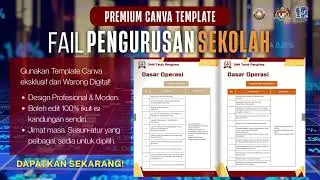 Canva Template - Fail Pengurusan Sekolah FPS004