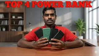 Best 4 Power Banks in 2026 🔥 Ambrane vs URBN vs Portronics | Fast Charging 10000 mAh