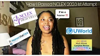 How I Passed the NCLEX on 1st Attempt