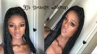 90&rsquo;s grunge makeup | poc