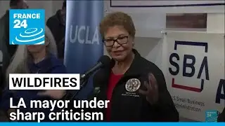 California wildfires: LA mayor under sharp criticism &bull; FRANCE 24 English