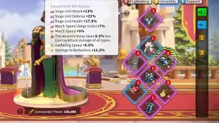 ATTACKING FROM RANGE! Epic gear surprisingly good! engineering, rise of kingdoms meta