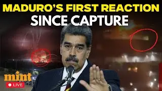 Maduro LIVE: Maduro's First Reaction After US Bombed Venezuela | Caracas | Donald Trump