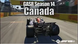 F1 25 - GASR Season 14 / Round 4 - Canada [No Commentary]