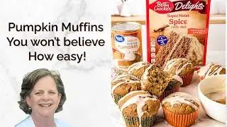 The SECRET to MOIST Pumpkin Spice Muffins