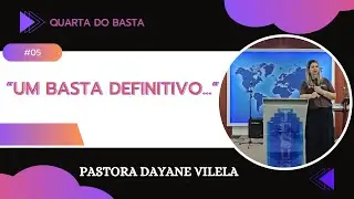 UM BASTA DEFINITIVO