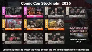 Comic Con Stockholm 2016