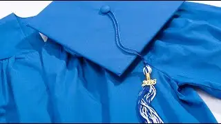 Premium Matte Graduation Set with Gown, Cap and Tassel