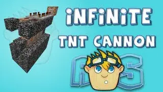 Minecraft 1.7 redstone: Infinite TNT Cannon (snapshot 13w39b)