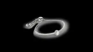 DIAMONE | One Stone Bracelet High End 925 Silver