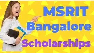 MS Ramaiah Institute of Technology Bangalore|MSRIT Bangalore|Scholarships #kcet2024 #comedk #pgcet