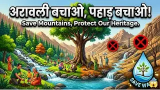 भारत की जीवन रेखा खतरे में | Save Aravalli Movement #aravallihills 