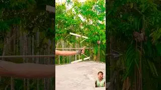 Selim Bamboo Creations | Green Bamboo Archer Slingshot 🎯 | #shorts #selimzone