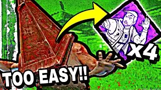 NOBODY SURVIVES Against RANK 1 PYRAMID HEAD!! | Dead by Daylight