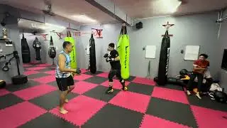Post-ACL reconstruction journey: 141 days post-op Pad work with my coach (Kelantan, Malaysia)