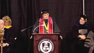 IUP Undergraduate Student Speaker Mark Bowser, December Commencement
