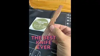 THE BEST KNIFE EVER - VIDEO 34 #vintageknife #fixedbladeknife #papaw #woodcarving #knifecommunity