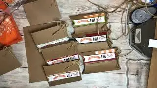 Fall Treat Holders- Kraft Pillow Boxes & Mini Envelopes-Craft Share