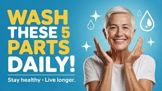Wash These 5 Body Parts Daily | Simple Hygiene Tips for Seniors to Stay Healthy & Live Longer
