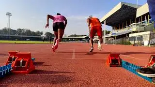 Chamod Yodhasinghe | Block Start Session with Srilankan Fastest Women Amasha de Silva 🇱🇰