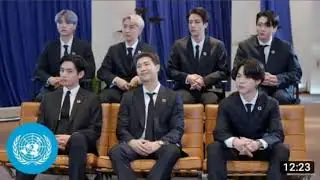 #bts shine spotlight on the United Nations #btsarmy #fyp #subscribe #M Dot official