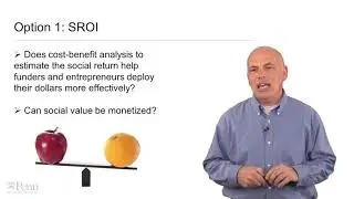 3.1 Two Approaches to Measuring Performance: Social Return on Investment (SROI) and Ratings -