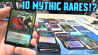 Kaldheim Collector Booster Box Opening 2 [10 Mythic Rare God Box?] Crazy Unboxing