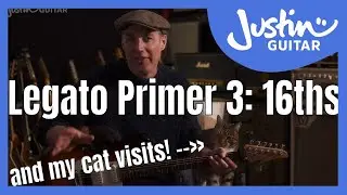 Fast Rock Legato Primer 3: 16th Notes | Technique Guitar Lesson Tutorial
