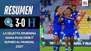 La Selecta Femenina vence a Honduras rumbo a Brasil 2027 | Resumen El Salvador 3-0 Honduras