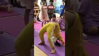 Kid&rsquo;s Yoga Back Bending Yoga Pose!!@Yogawithaadil