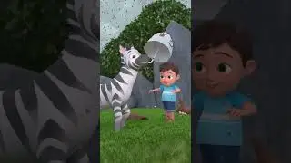 Rain Rain Go Away Song (Zoo Animals Version) | Nursery Rhymes & Kids Songs