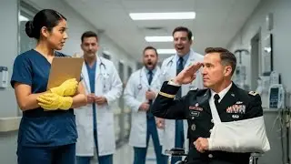 LOS MÉDICOS SE RIERON DE LA NUEVA ENFERMERA... HASTA QUE EL CAPITÁN HERIDO LA SALUDÓ FRENTE A TODOS