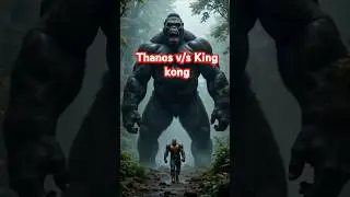 Thanos vs. King KONG Battle       #shorts #thanos #kingkong