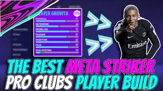 FIFA 21 PRO CLUBS THE BEST *META* STRIKER BUILD POST PATCH - MAX SKILL POINTS TIPS AND TRICKS!