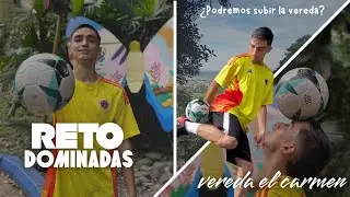 Reto de futbol &iquest;Subir la vereda sin dejar caer el balon?