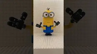 Kevin Minion. Lego 75551 Brick-Built Minions and Their Lair: The Rise of Gru