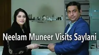Neelam Muneer visits the office of Saylani Welfare Trust | 5 Million Donation | Ramzan 2022