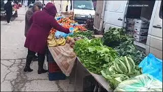 Οι κίνηση στην λαϊκή αγορά των δικαίων τριγώνου Ορεστιάδος Έβρου 16.1.2026