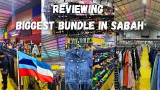 Kota Kinabalu - Sabah 🇲🇾 [PART 7]  | Exploring & Reviewing the BIGGEST Bundle Store in Sabah!👕🛍️ 🌸