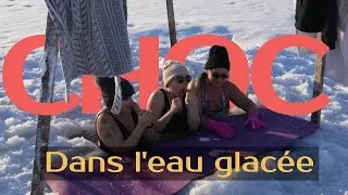 L'HIVER AU CANADA : PRENDRE DES BAINS D'EAU GLAC&Eacute;E DANS LE FLEUVE SAINT-LAURENT