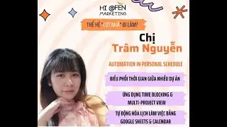 Tự động ho&aacute; lịch c&aacute; nh&acirc;n - l&agrave;m chủ deadline chồng ch&eacute;o - Google Sheet & Google Calendar Automation