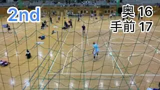 【バドミントン】chan  HRシングルス大会 決勝T2回戦2nd②
