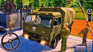 Offroad Army Truck Driving Simulator 3D - Army Cargo Truck Simulator 3D - Android GamePlay