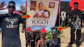 Yogot Fun&pound;ral: See How Junka Town Stars Party Hard At Yogot Fun&pound;ral, Too Much, Atemuda And Others