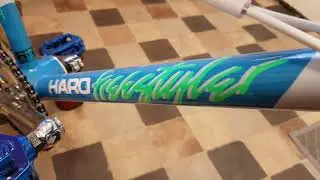 Haro Sport Freestyler 1986 Old School BMX Park Bike POLISHED RAW CHROMOLY.