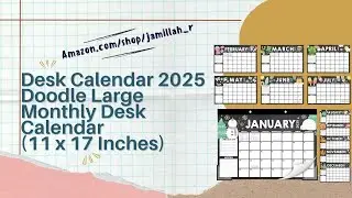Maximize Your Productivity in 2025 with Hadley Designs Desk Calendar