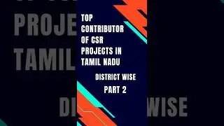 Top CSR Project in Tamil Nadu District wise | #fundsforngo | #csrfund
