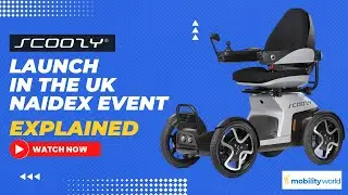 Mobility World UK - Scoozy Launch - UK Naidex 2021